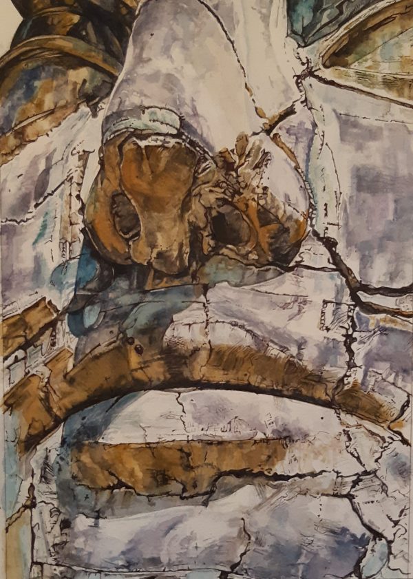 Florence Statue Head Study