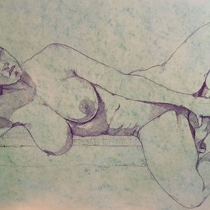 Reclining nude